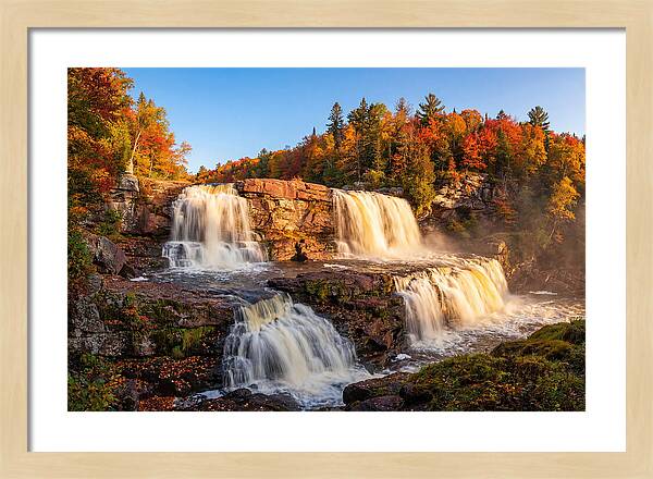 Cascading Autumn Serenity
