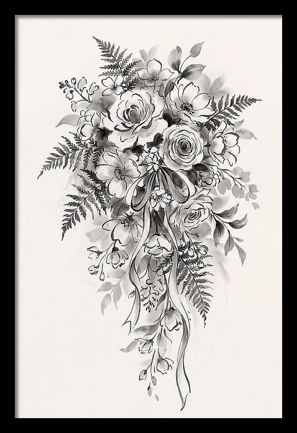 Cascading Bridal Bouquet