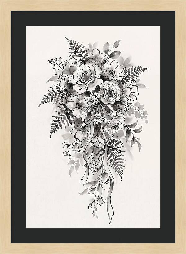 Cascading Bridal Bouquet