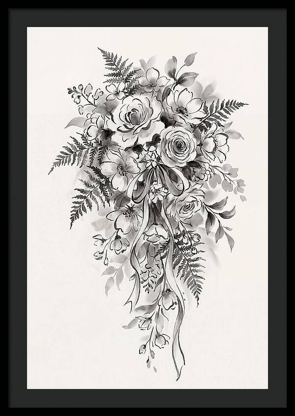 Cascading Bridal Bouquet