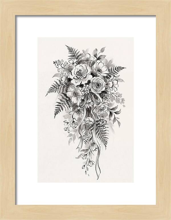 Cascading Bridal Bouquet