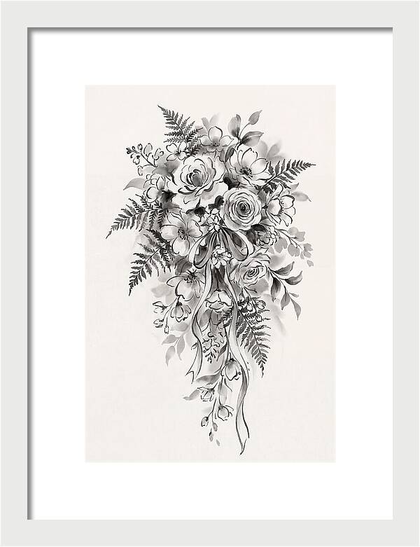 Cascading Bridal Bouquet