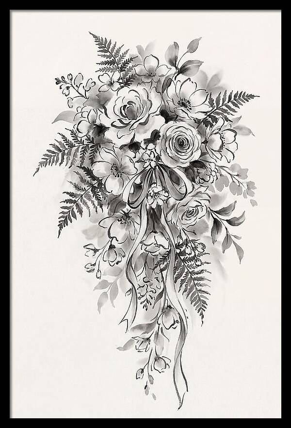Cascading Bridal Bouquet