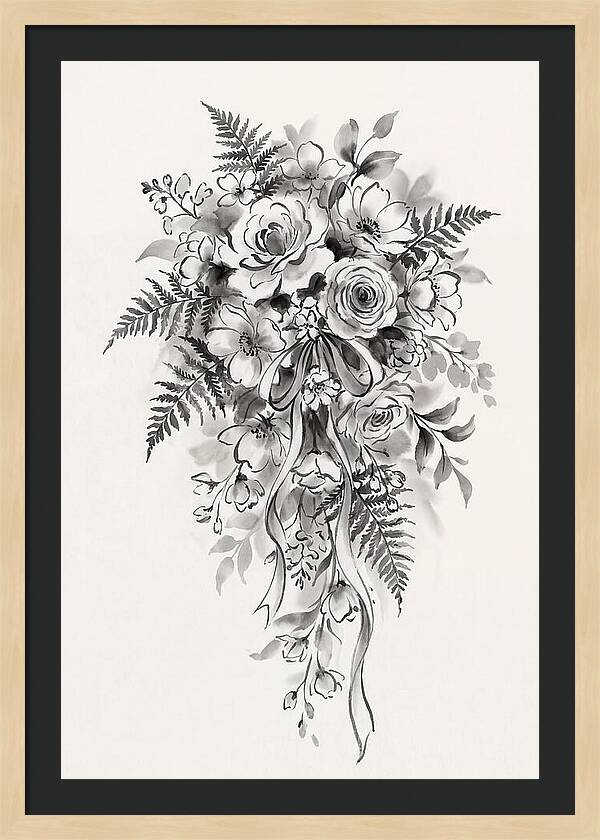 Cascading Bridal Bouquet