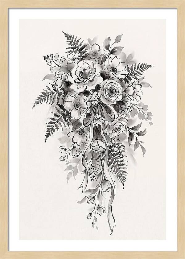 Cascading Bridal Bouquet