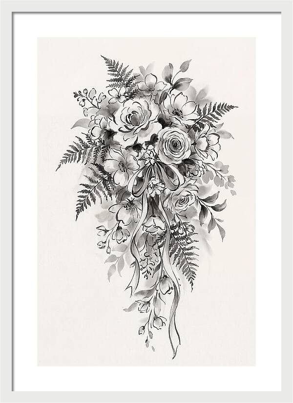 Cascading Bridal Bouquet
