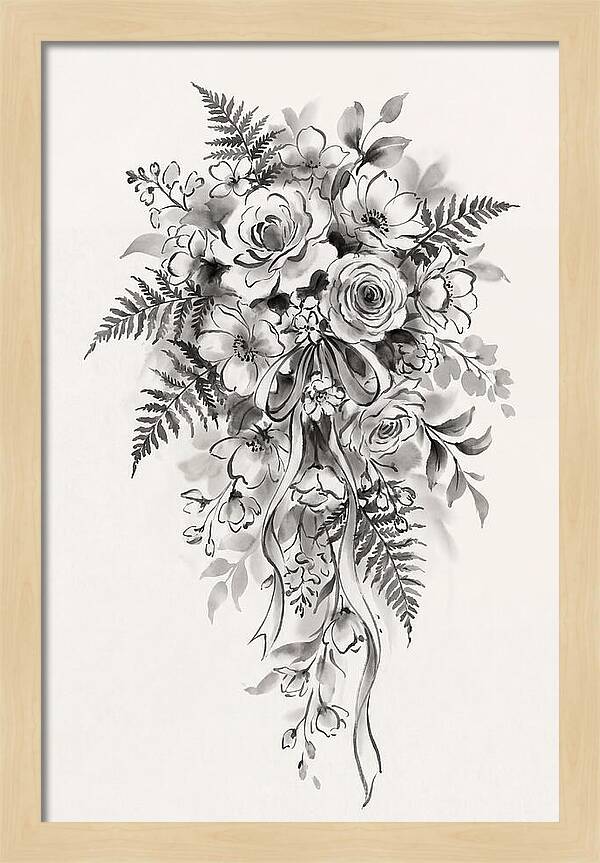 Cascading Bridal Bouquet
