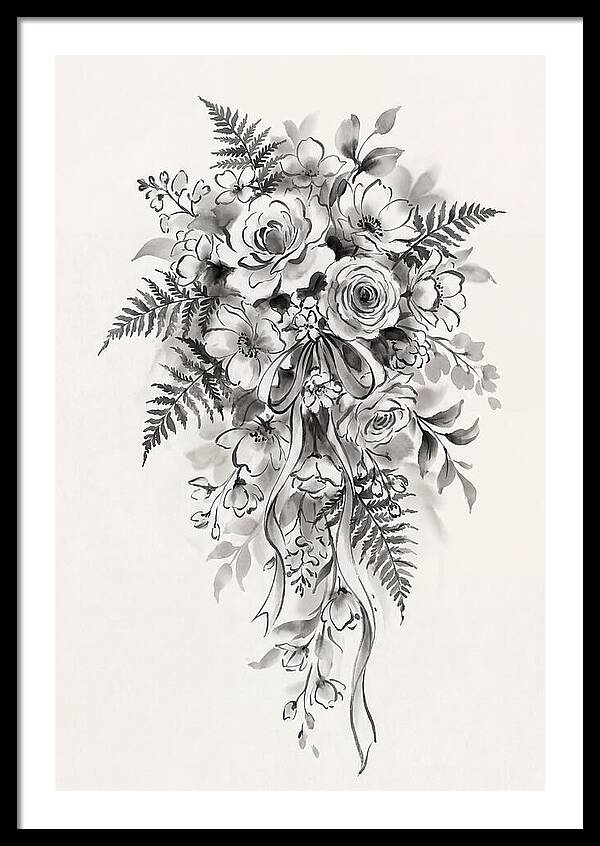 Cascading Bridal Bouquet
