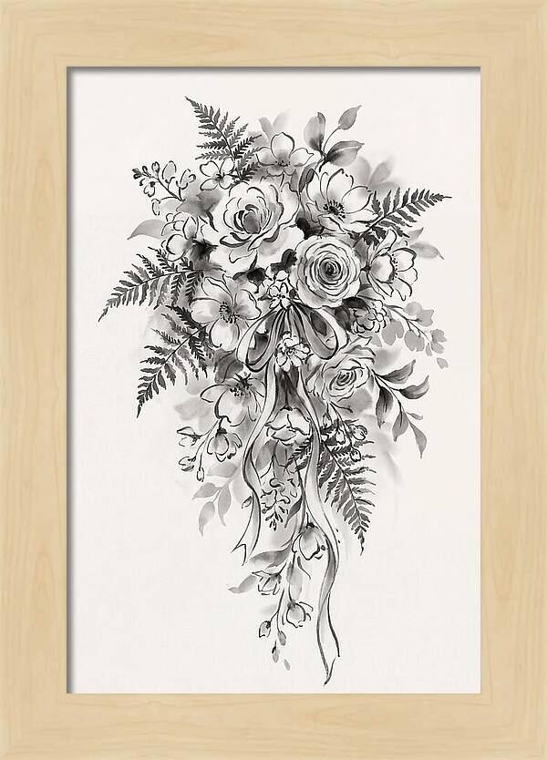 Cascading Bridal Bouquet