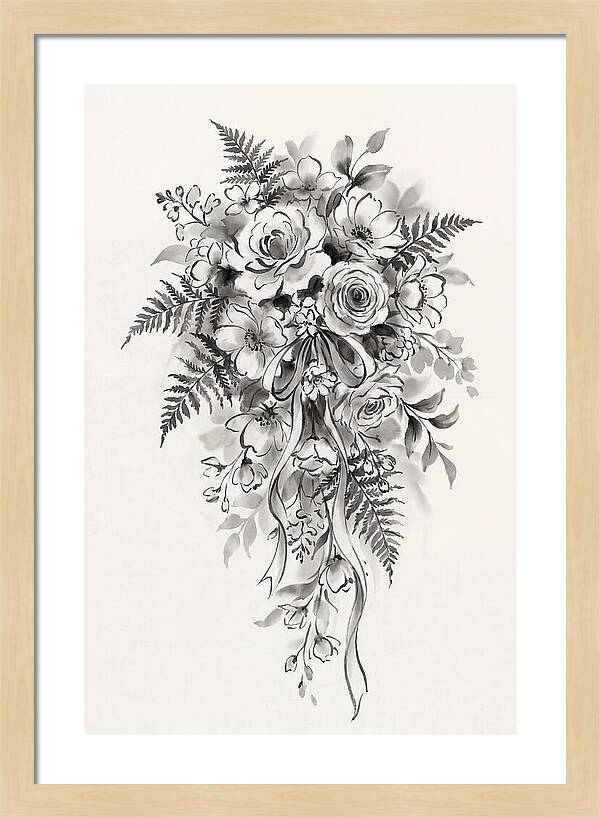 Cascading Bridal Bouquet