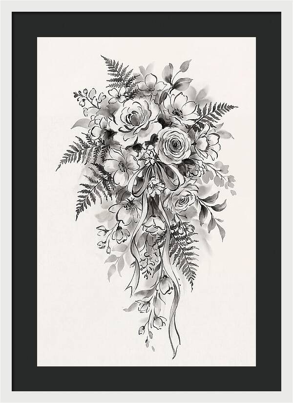 Cascading Bridal Bouquet