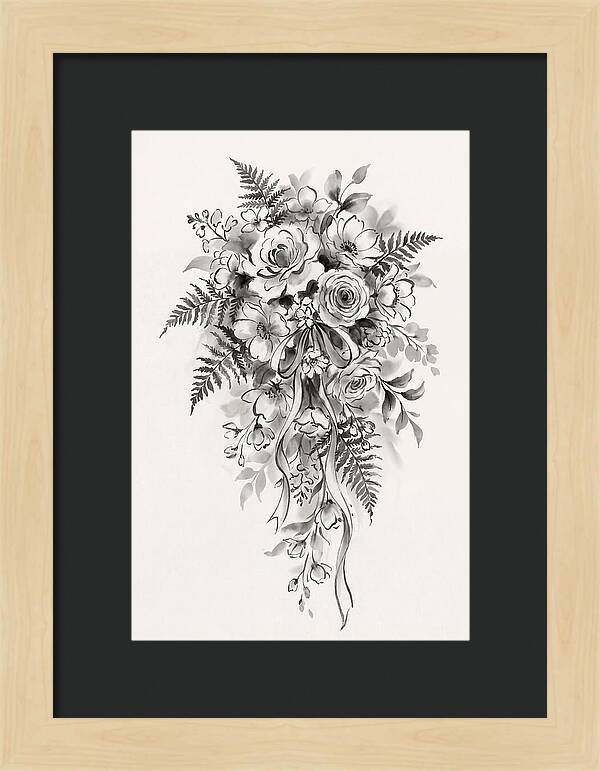 Cascading Bridal Bouquet