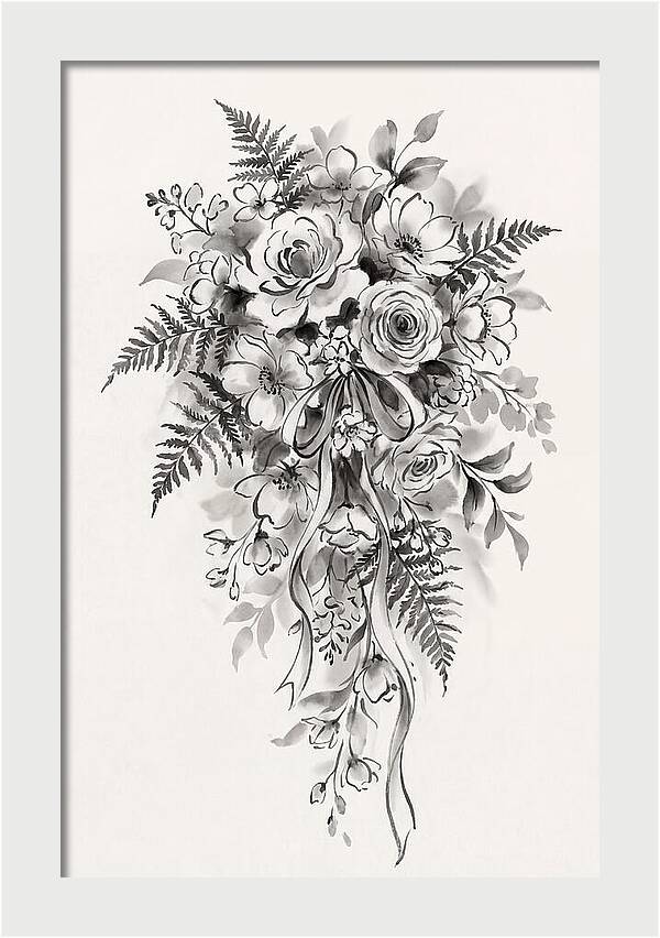Cascading Bridal Bouquet