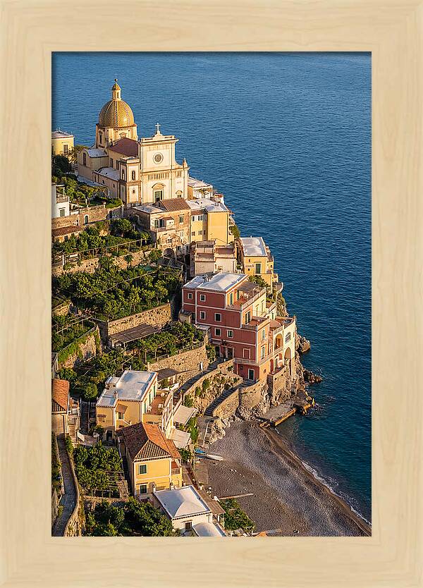 Cascading Charm Of Positano