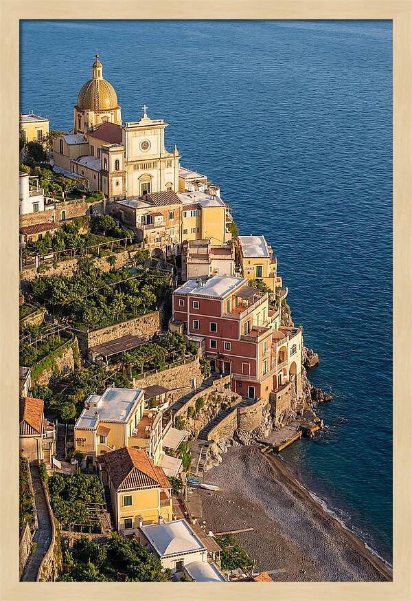 Cascading Charm Of Positano