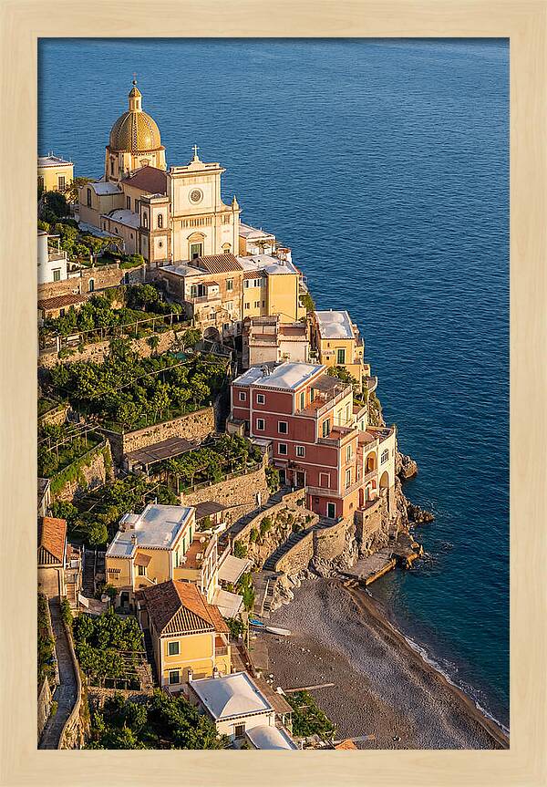 Cascading Charm Of Positano