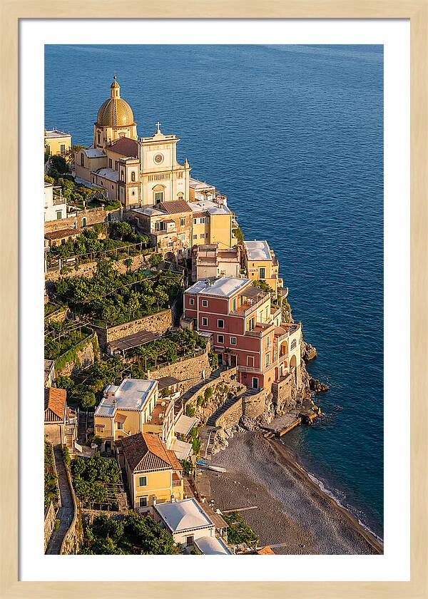Cascading Charm Of Positano