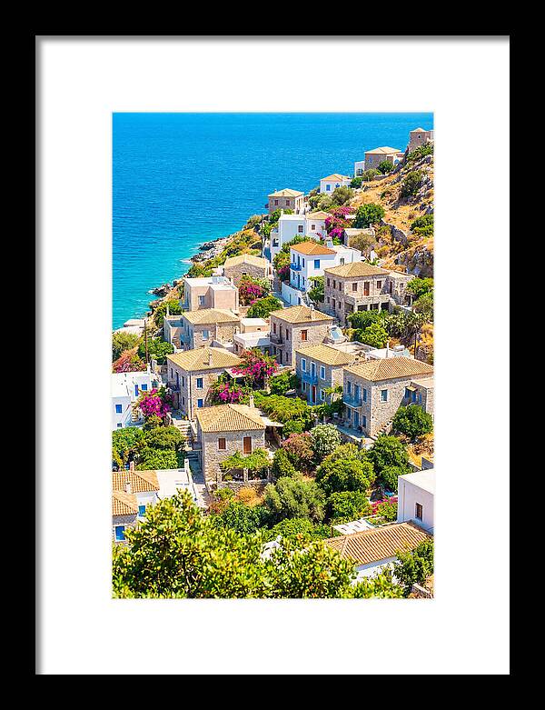 Cascading Coastal Village Charm