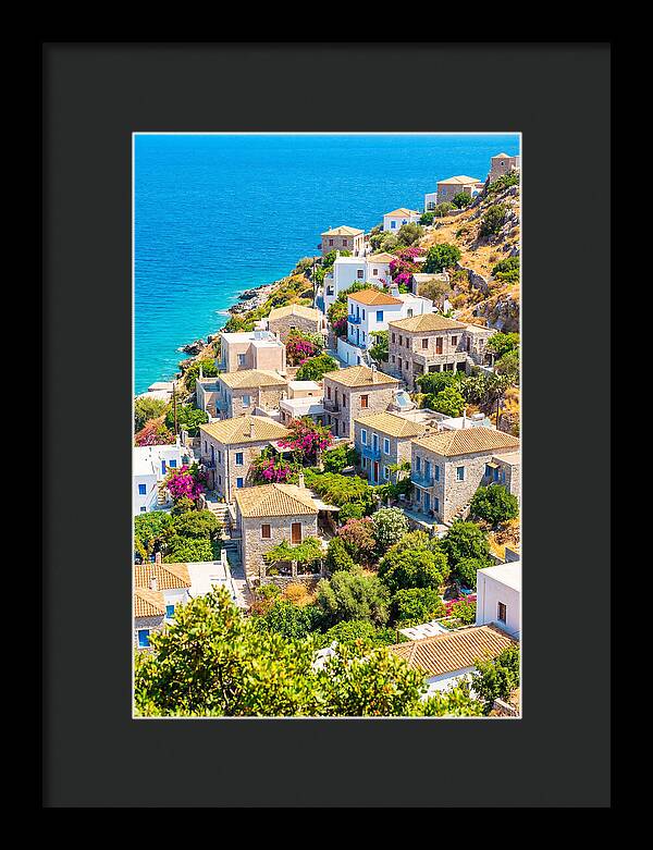 Cascading Coastal Village Charm