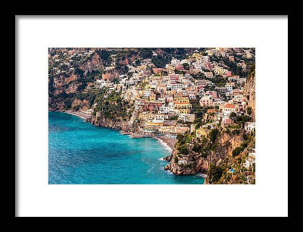Cascading Colors Of Positano