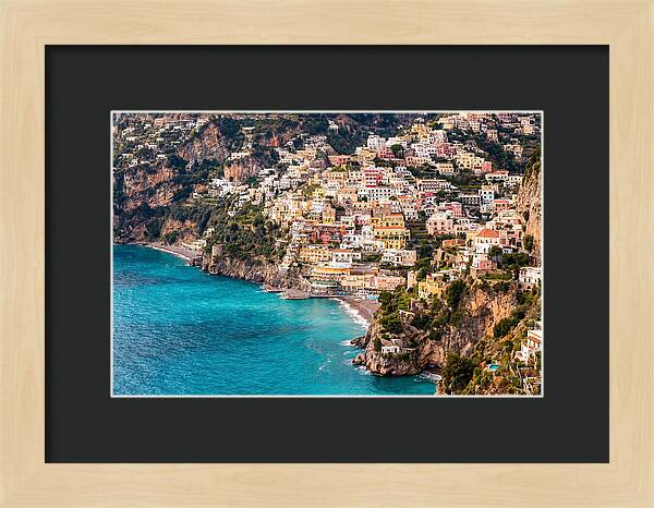 Cascading Colors Of Positano