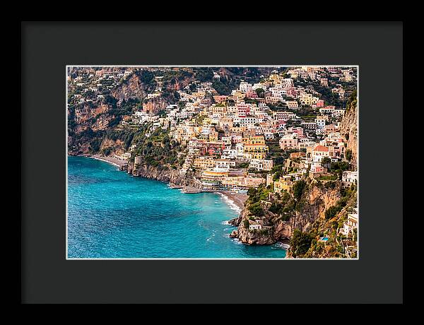 Cascading Colors Of Positano