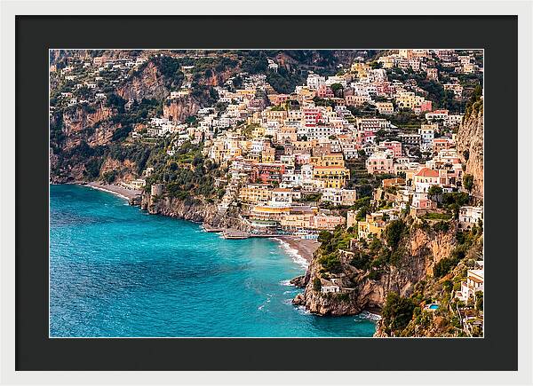 Cascading Colors Of Positano