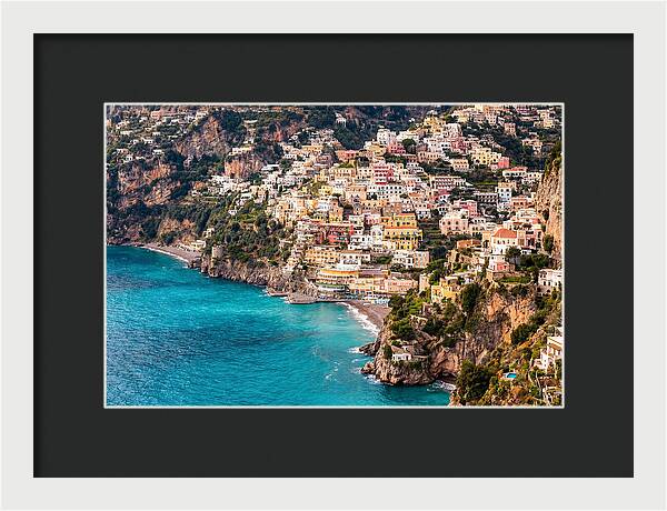Cascading Colors Of Positano