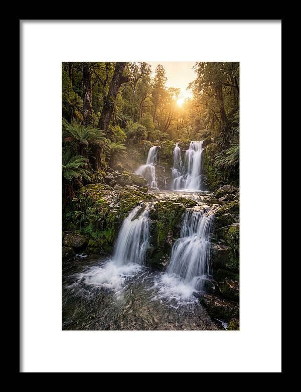 Cascading Serenity At Cataract Falls