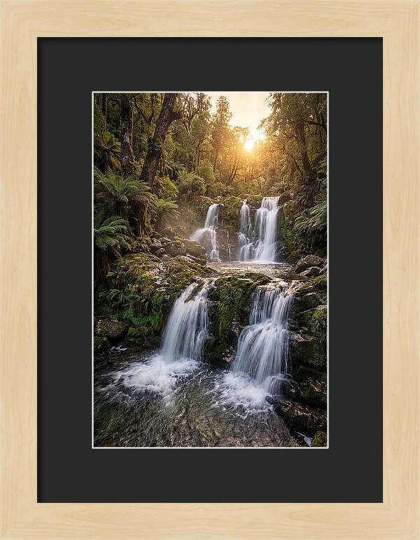 Cascading Serenity At Cataract Falls