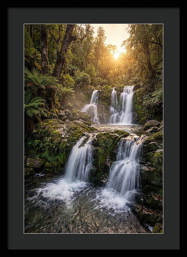Cascading Serenity At Cataract Falls