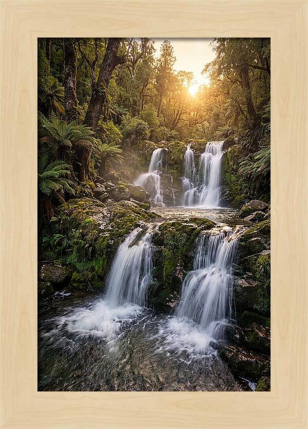 Cascading Serenity At Cataract Falls