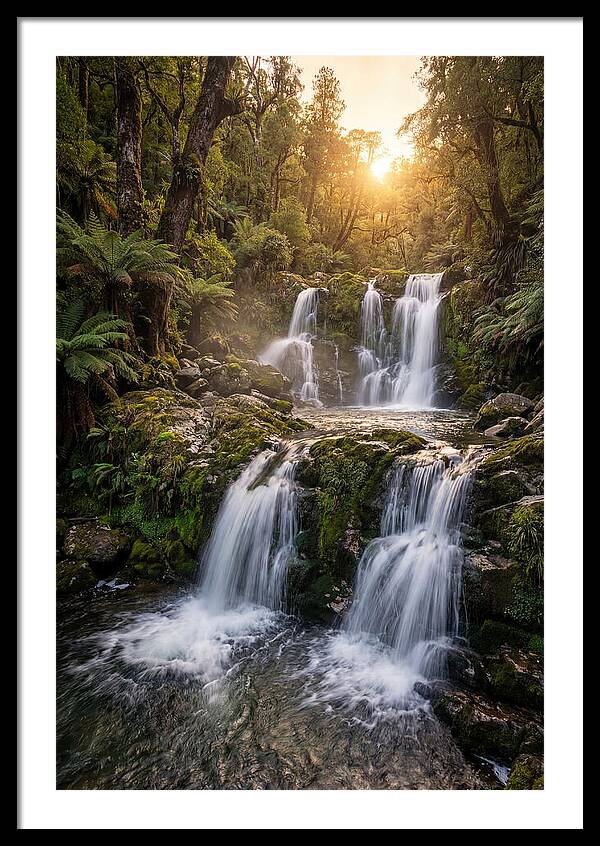 Cascading Serenity At Cataract Falls