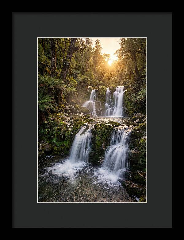 Cascading Serenity At Cataract Falls