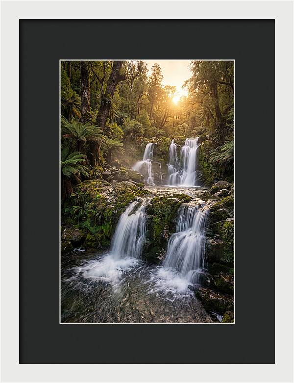 Cascading Serenity At Cataract Falls