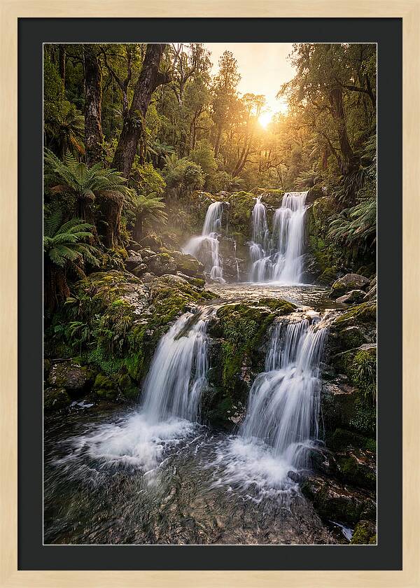 Cascading Serenity At Cataract Falls