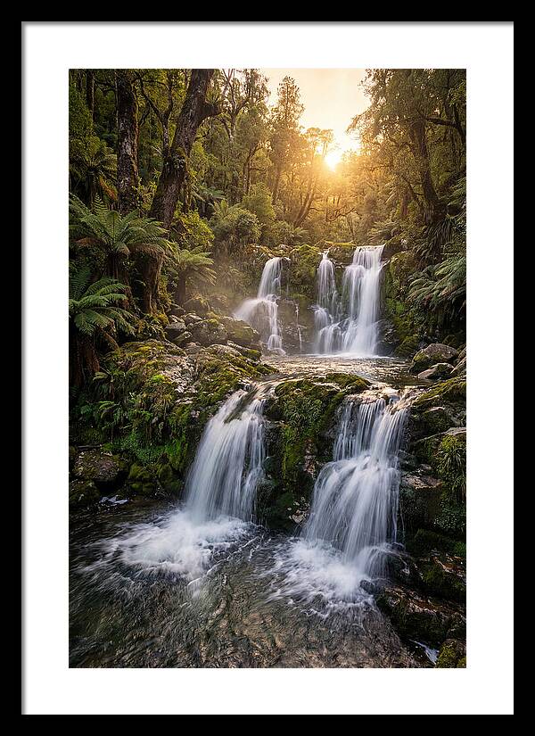 Cascading Serenity At Cataract Falls