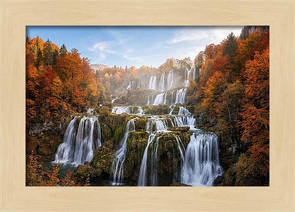 Cascading Serenity Of Blackwater Falls