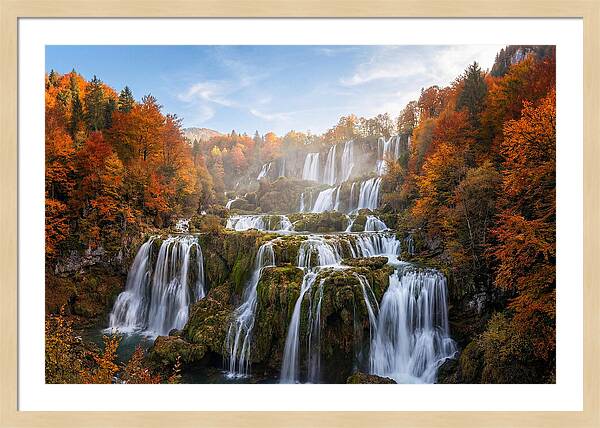Cascading Serenity Of Blackwater Falls