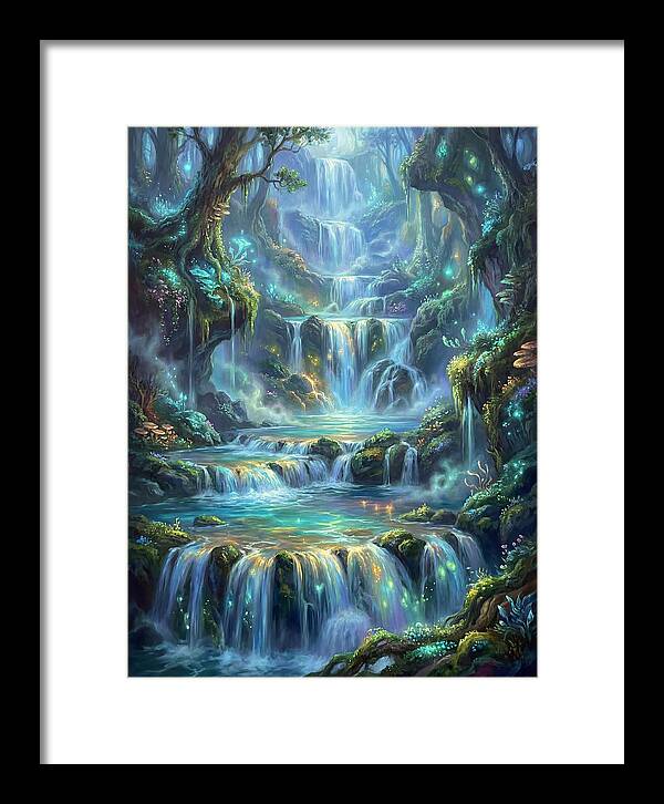 Cascading Waterfall Serenity