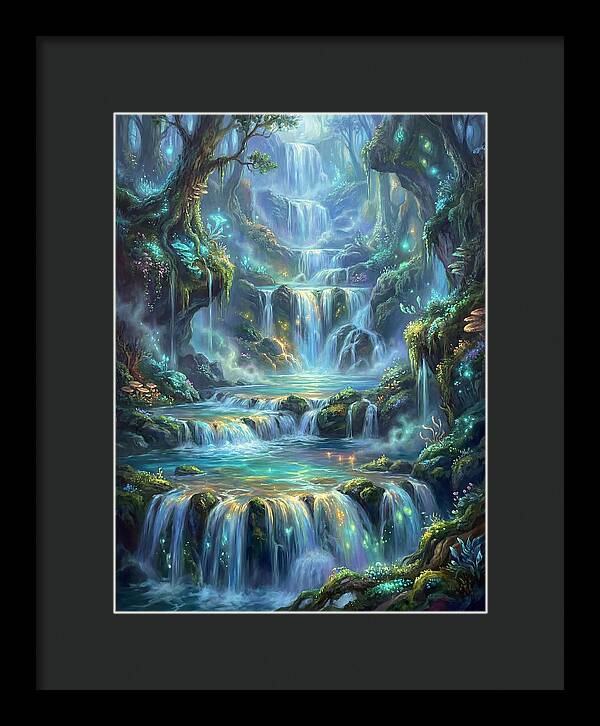 Cascading Waterfall Serenity