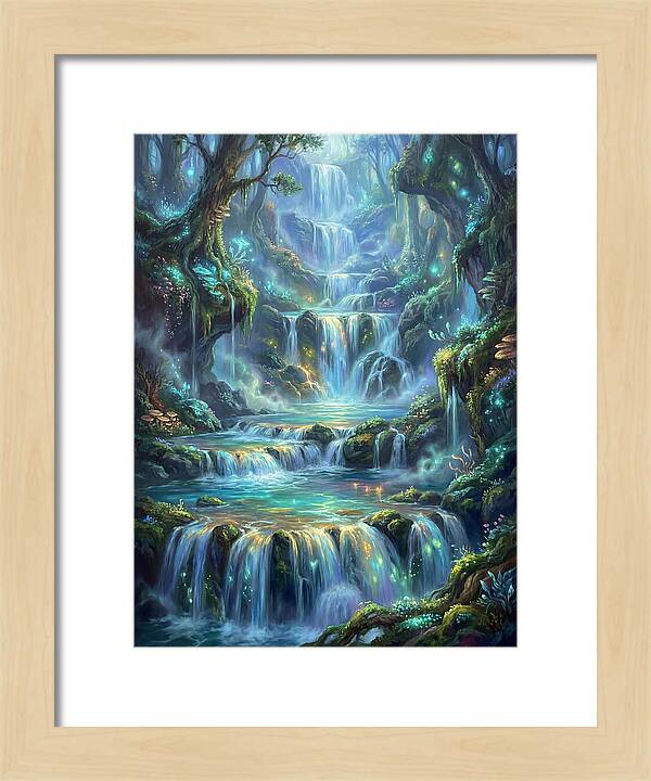 Cascading Waterfall Serenity