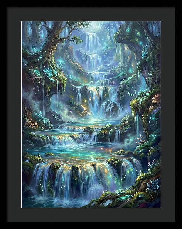 Cascading Waterfall Serenity