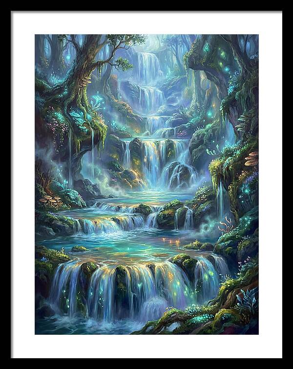 Cascading Waterfall Serenity