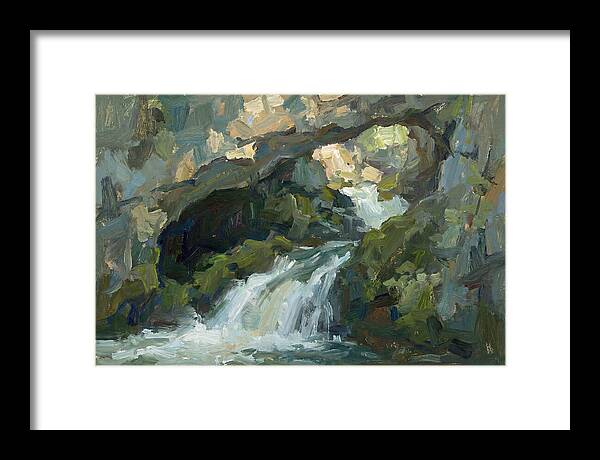 Cascading Waters Within Stone