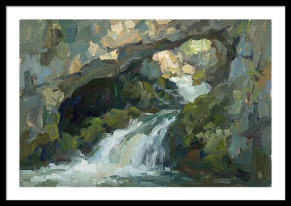Cascading Waters Within Stone