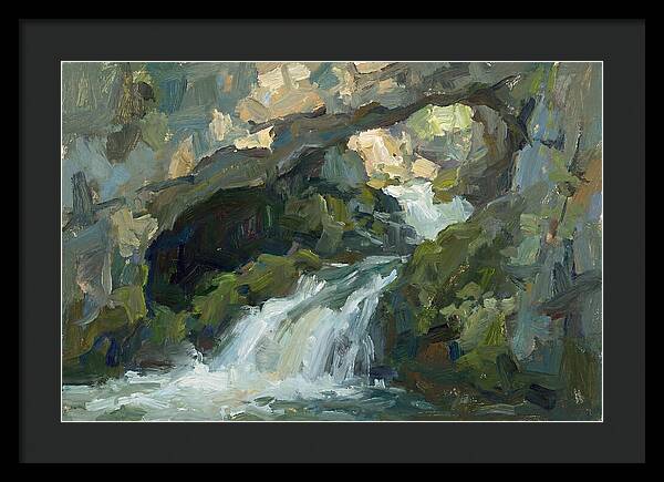 Cascading Waters Within Stone