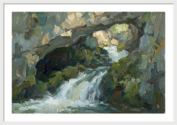 Cascading Waters Within Stone