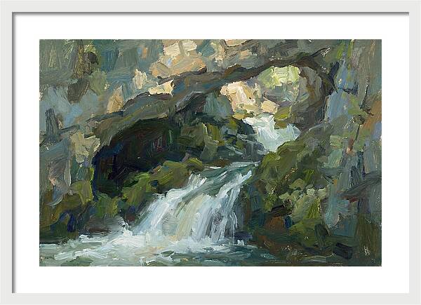 Cascading Waters Within Stone