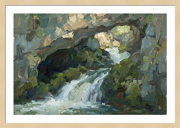 Cascading Waters Within Stone